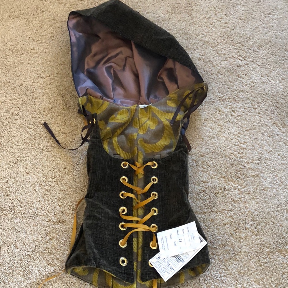 Damsel in this Dress Hooded Vixen Corset
